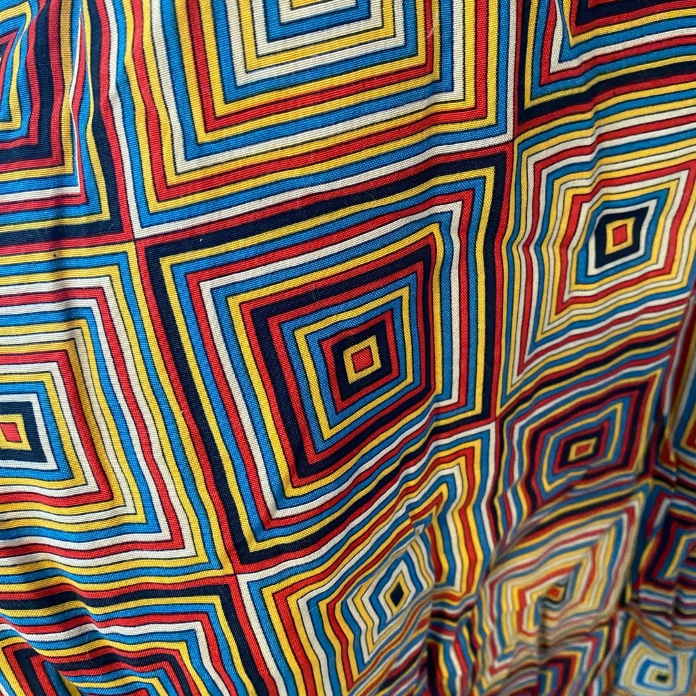 Vintage 90’s geometric midi skirt